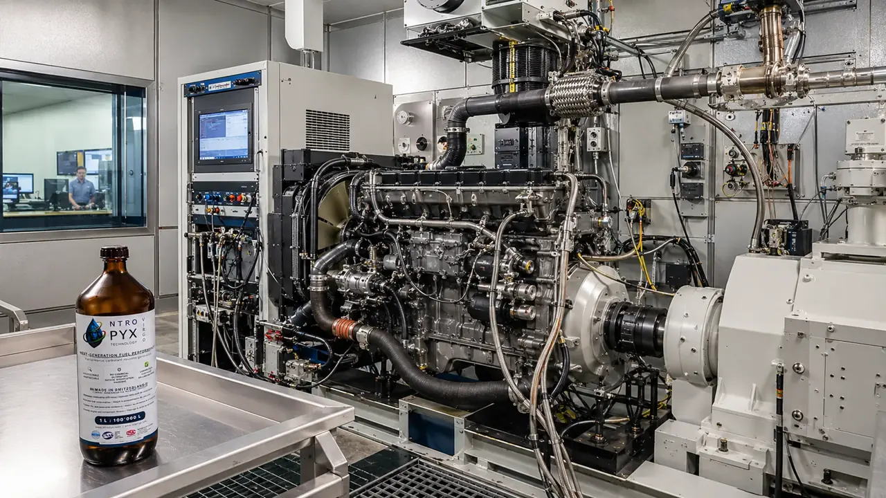 Contexte d’essai moteur indépendant pour la preuve NTROPYX